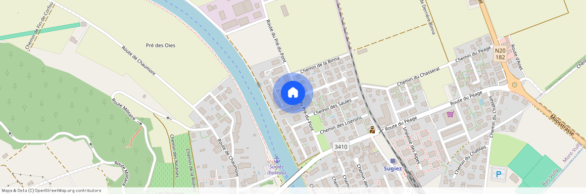 Route du Pré du Pont 35, 1786, Sugiez