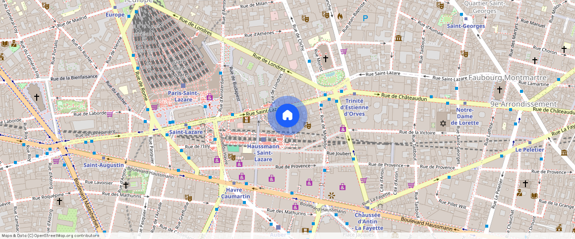 Avenue du Coq, 75009, Paris