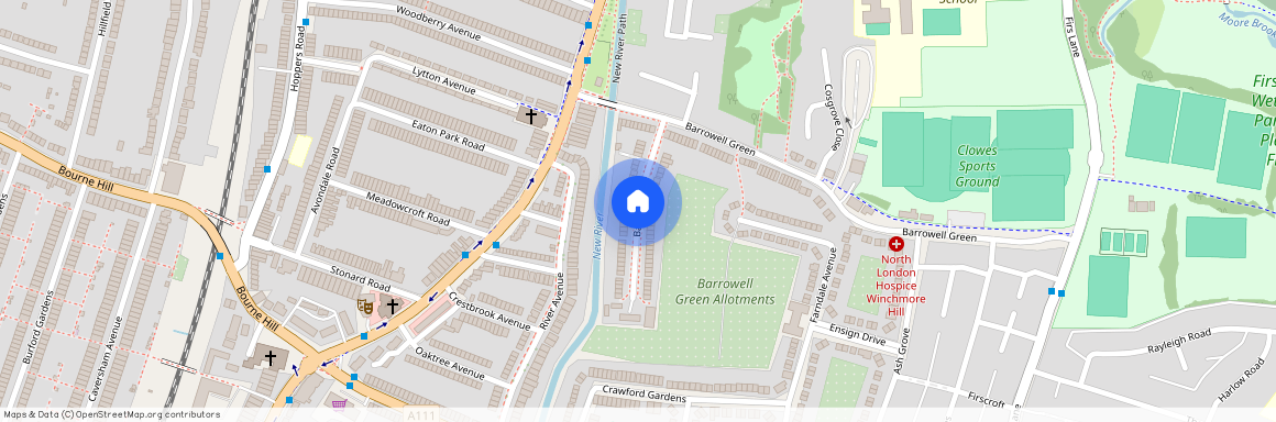 Temple Gardens, Barrow Close, N21