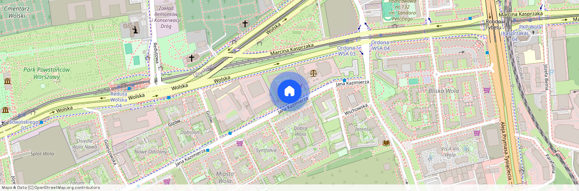 ul. Jana Kazimierza, Odolany, Wola, Warszawa, mazowieckie