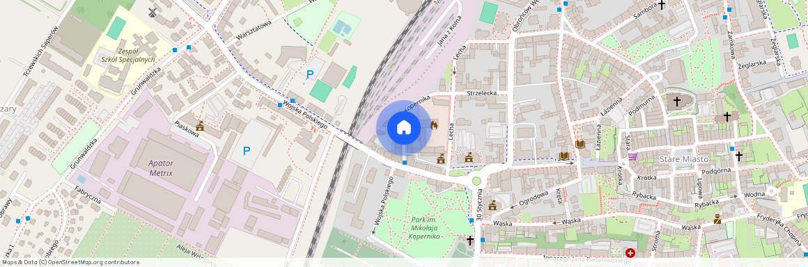 ul. Mikołaja Kopernika, Tczew, tczewski, pomorskie