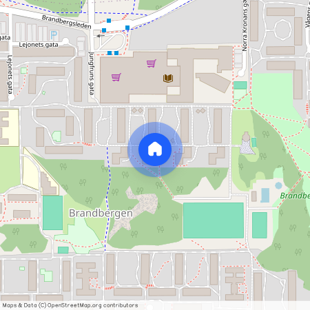 Brandbergen, Haninge, Stockholm, Jungfruns Gata 407