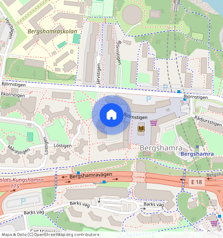 Björnstigen **, Bergshamra