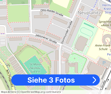 Super helle 3-Raum-Wohnung mit Badewanne zu vermieten! - Foto 1