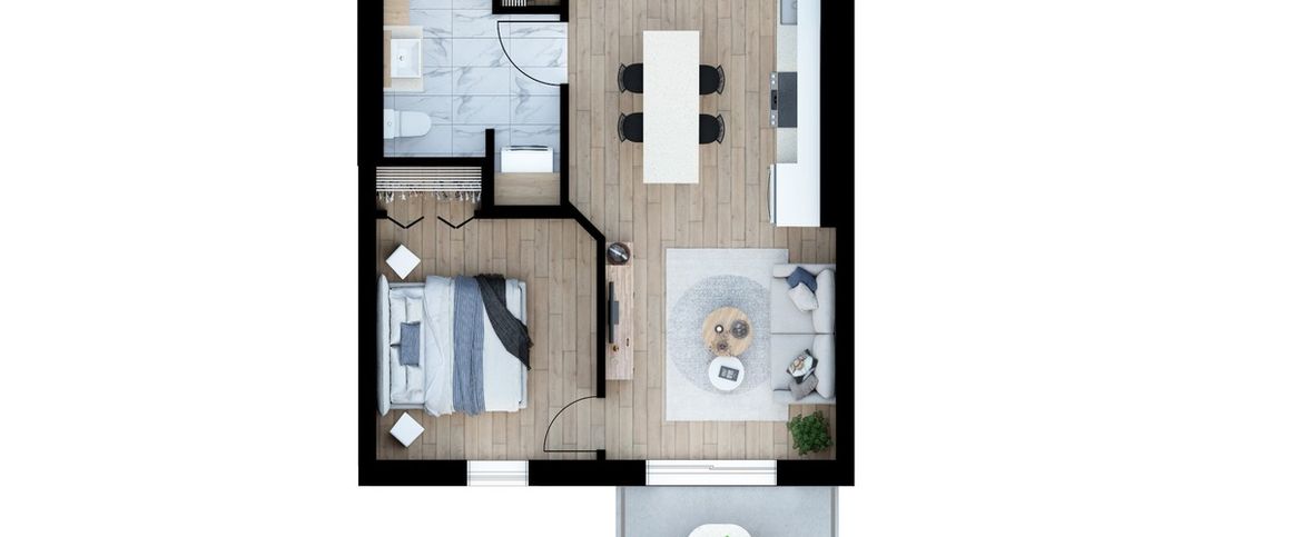 À louer / Appartement - Photo 1