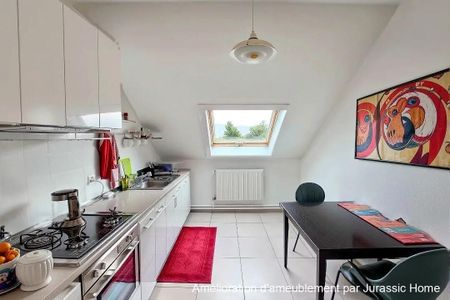 Spacious apartment under the roofs of Porrentruy - Photo 3
