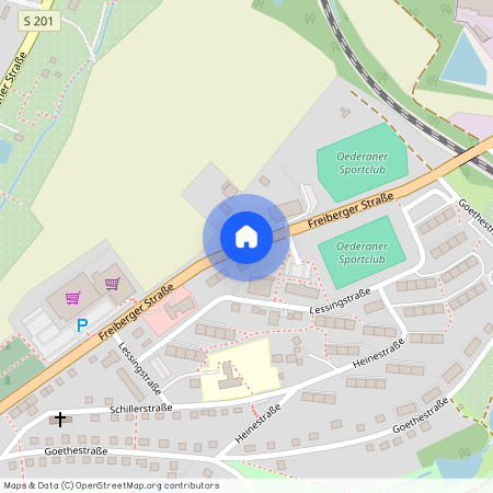 Freiberger Straße, 09569, Freiberger Straße    Oederan