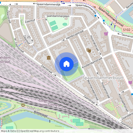 Spaarndammerbuurt/Zeeheldenbuurt, 1013 XT, Spaarndammerplantsoen, Amsterdam