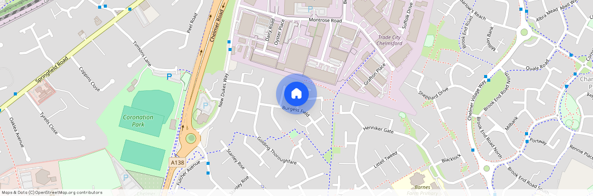 Burton Place, Chelmsford, Essex, CM2