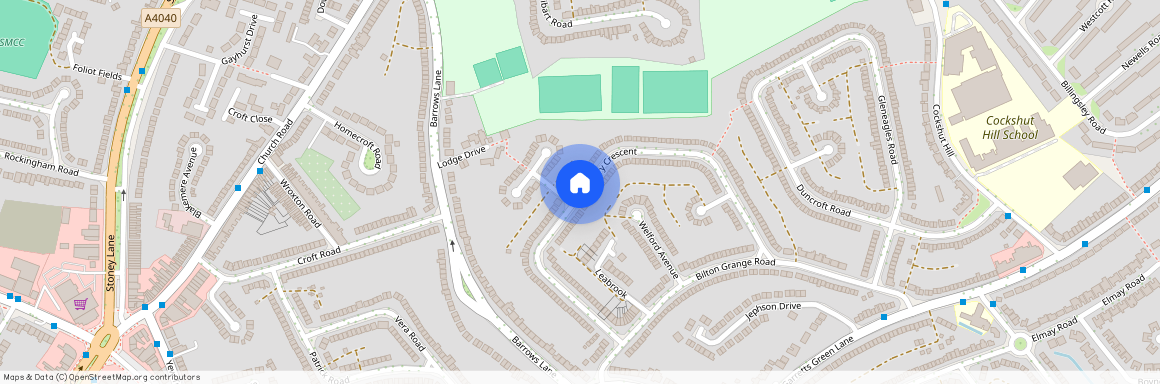 Charlbury Crescent, Yardley, B25, Birmingham