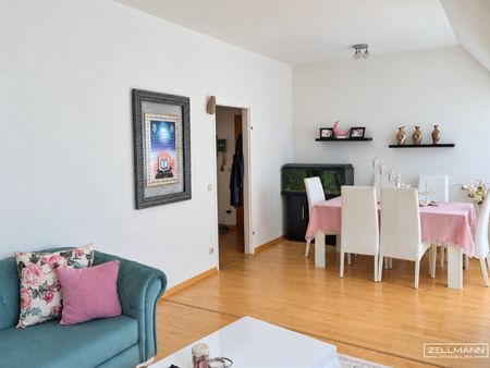 Hell und ruhig – Dachgeschosswohnung mit Südterrasse | ZELLMANN IMMOBILIEN - Foto 2