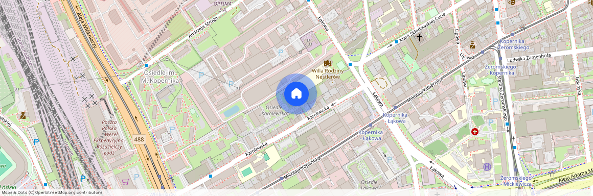 ul. Karolewska, Stare Polesie, Polesie, Łódź, łódzkie