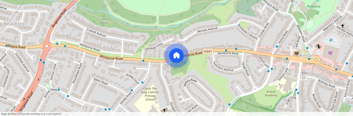 Wimborne Road, Bournemouth, BH11 9
