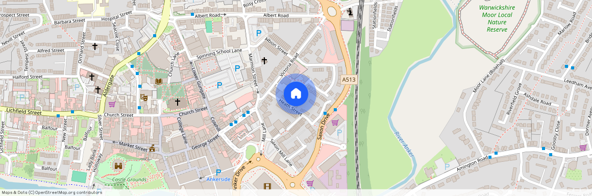 Dent Street, Tamworth, B79