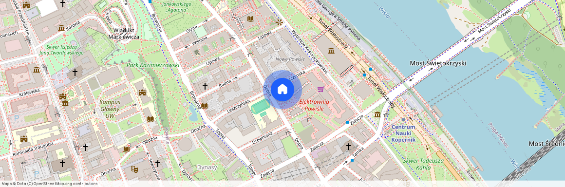 ul. Leszczyńska, Powiśle, Śródmieście, Warszawa, mazowieckie