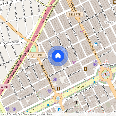Calle Río Nilo, Cuauhtémoc, Condesa, Ciudad de México, Cuauhtémoc, Ciudad de México, 06500, México
