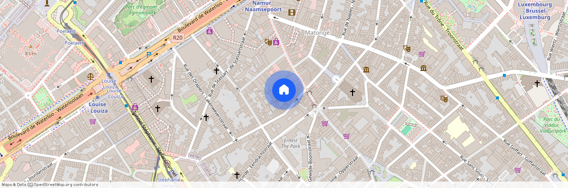 Rue du Prince Royal, 15, 5.1, 1050, Ixelles
