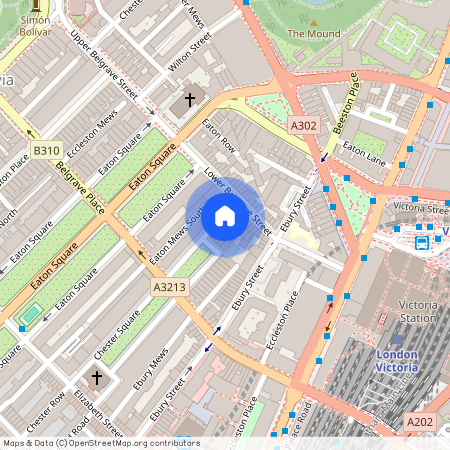 Chester Square Mews, Belgravia, London, SW1W