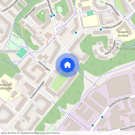 Trollesundsvägen 95, Högdalen