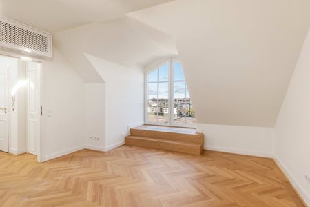 Spektakuläre, lichte Altbaumaisonette mit stilvollem Ambiente und Dachterrassen - Photo 3
