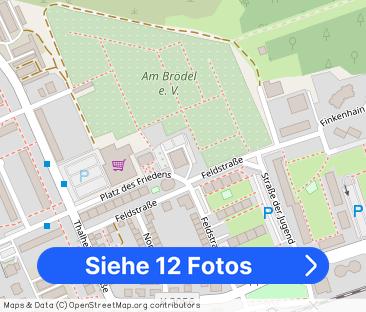 Sanierte 2 Raum-Wohnung mit Aufzug mit tollen Blick über Sandersdorf - Foto 1