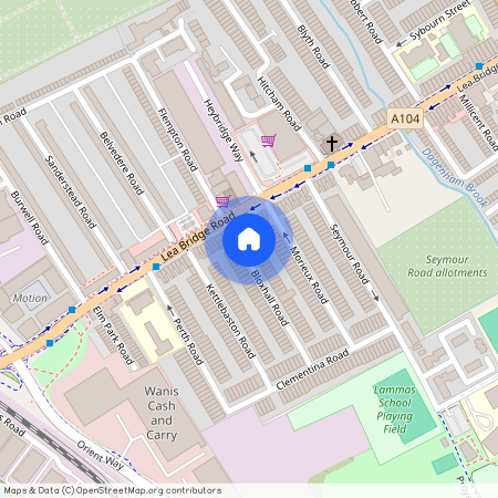 Bloxhall Road, Leyton, E10