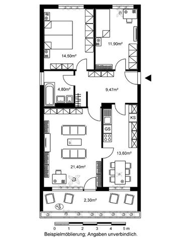 Nachmieter für toll geschnittene Wohnung gesucht! - Foto 5