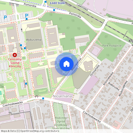 Ludwika Benoit, Łódź, Widzew, Nowosolna