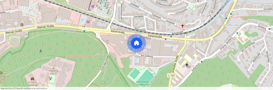 66121 Saarbrücken-Halberg - Schafbrücke