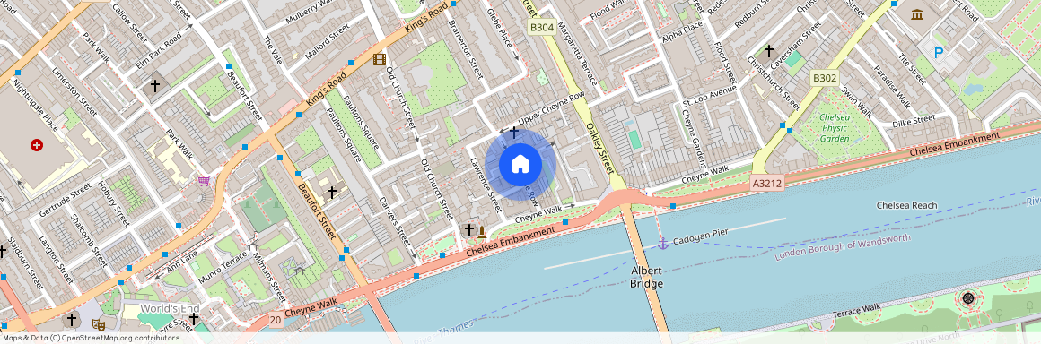 Cheyne Row, Chelsea, SW3
