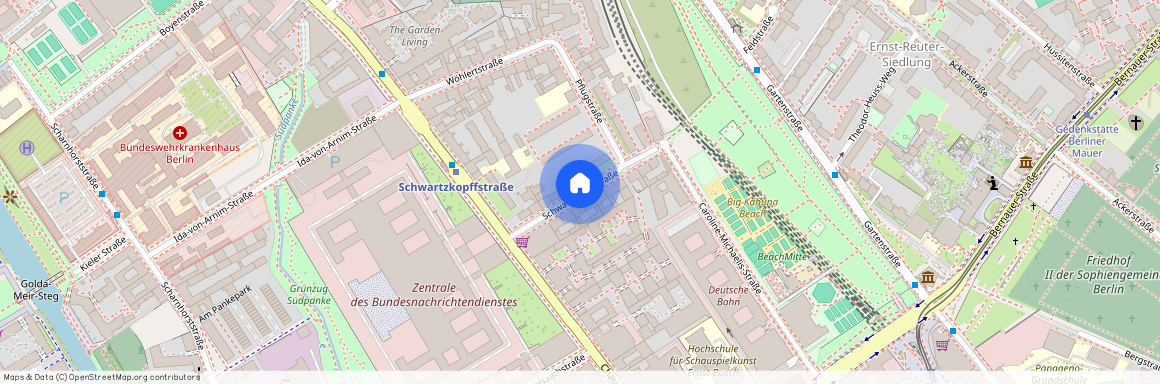 Schwartzkopffstraße, 10115 Berlin - Mitte