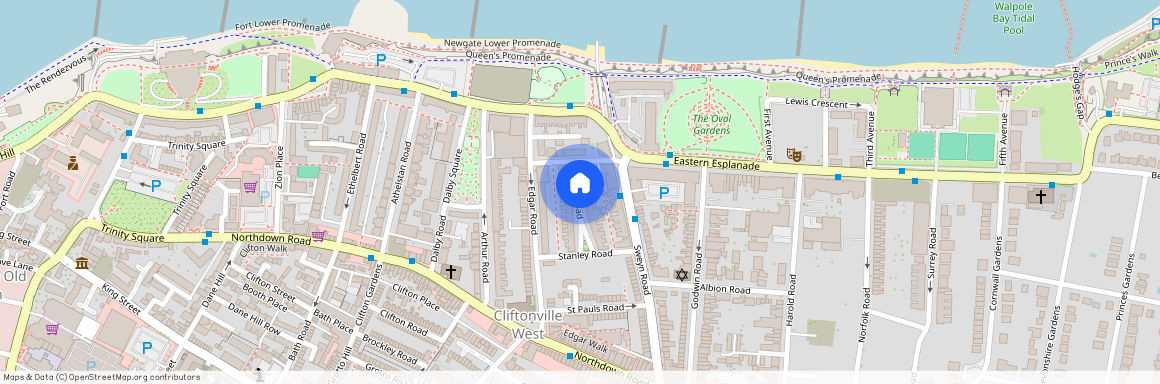 Gordon Road, Cliftonville, Margate, Kent, CT9