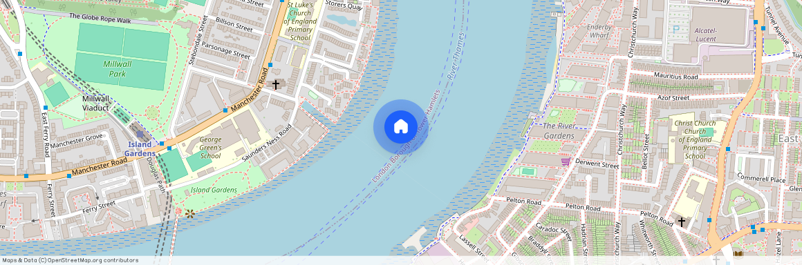 River Gardens Walk Greenwich SE10