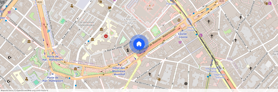 Boulevard de Waterloo, 93, 1000, Brussels