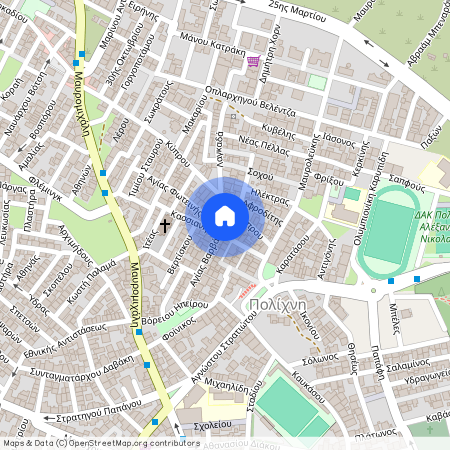 Αγίας Βαρβάρας, 5 565 33 Πολίχνη, Άνω Πολίχνη (Πολίχνη)