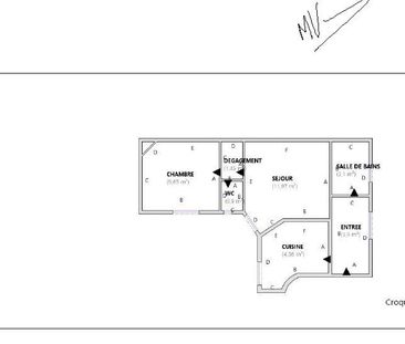 Appartement 2 pièces - 35.22m² - Photo 1