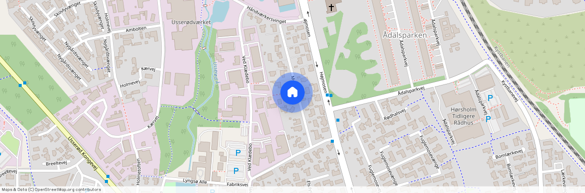 Møllevej 5, 2970 Hørsholm, Danmark