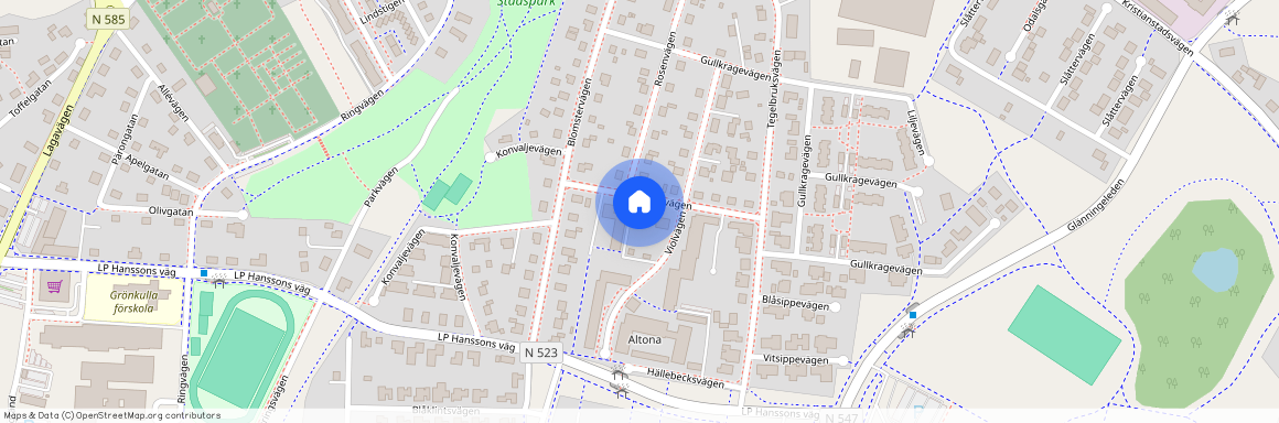 Tulpanvägen 6 B, Laholm