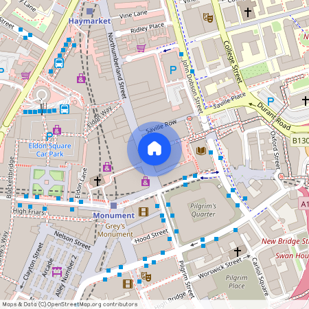 - Northumberland Street, City Centre, NE1