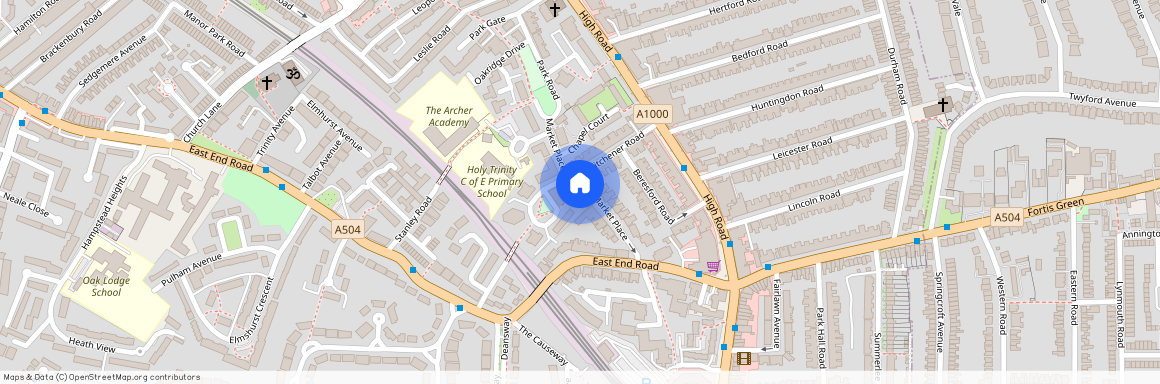 Market Place, East Finchley, London, N2