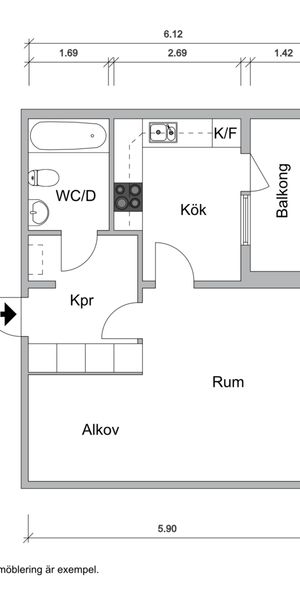 Dunkehallavägen 76, Jönköping - Foto 2