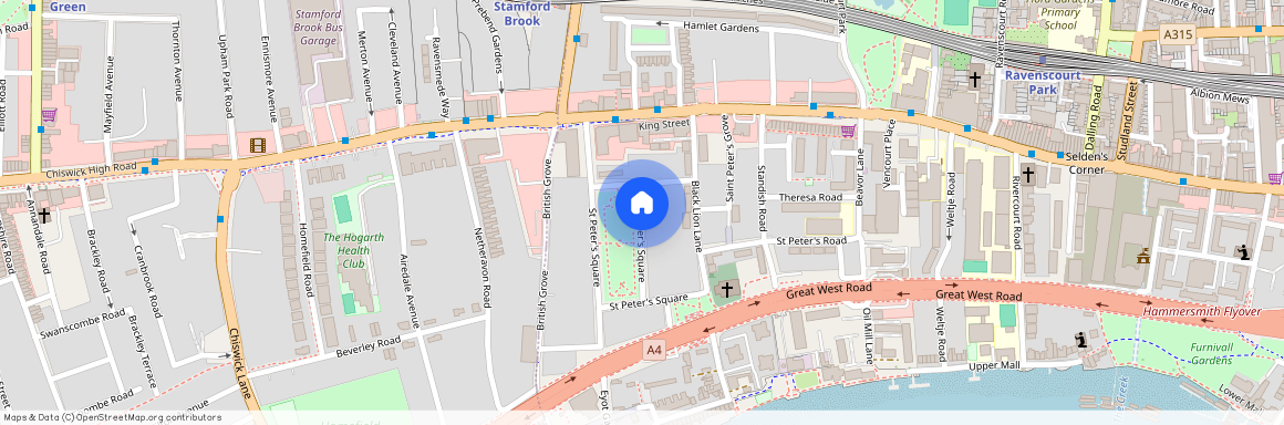 St. Peters Square, Hammersmith, W6