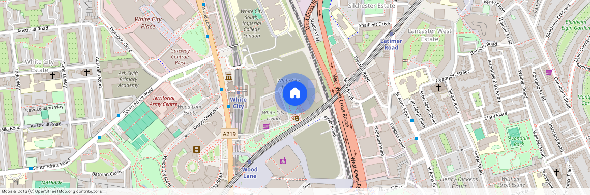 Parkside Apartments, Cascade Way, W12