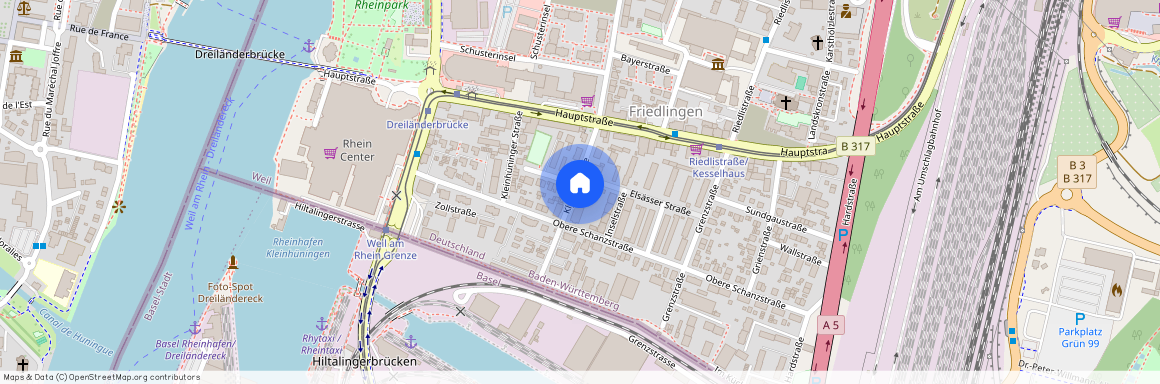 Klybeckstrasse 7, 79576 Baden-Württemberg - Weil am Rhein