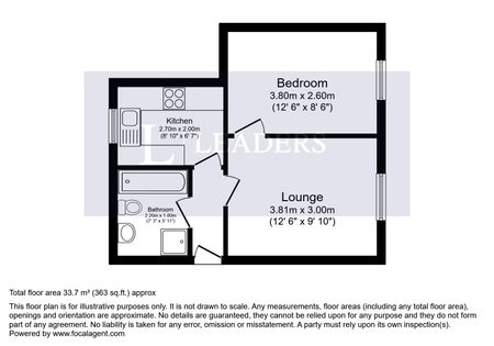 1 bedroom maisonette to rent Felton Close, LU2 - Photo 4