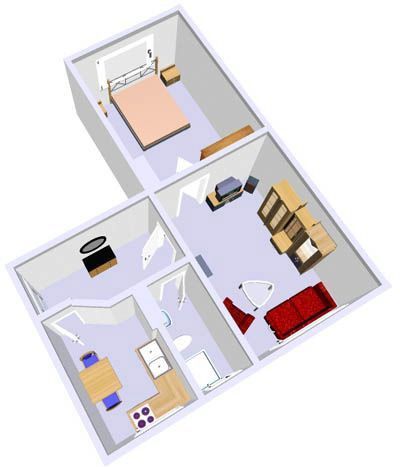 Das Glück hat ein Zuhause: praktische 2-Zimmer-Wohnung - Photo 4