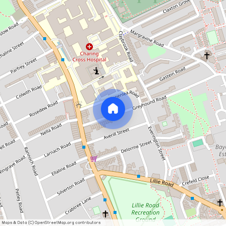 Greyhound Road, Hammersmith, London