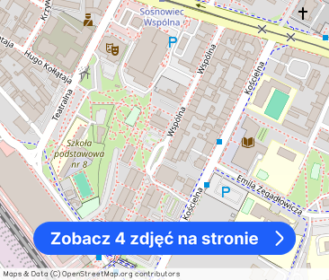 Sosnowiec centrum 4 pokojowe dla 10 pracowników FV - Zdjęcie 1