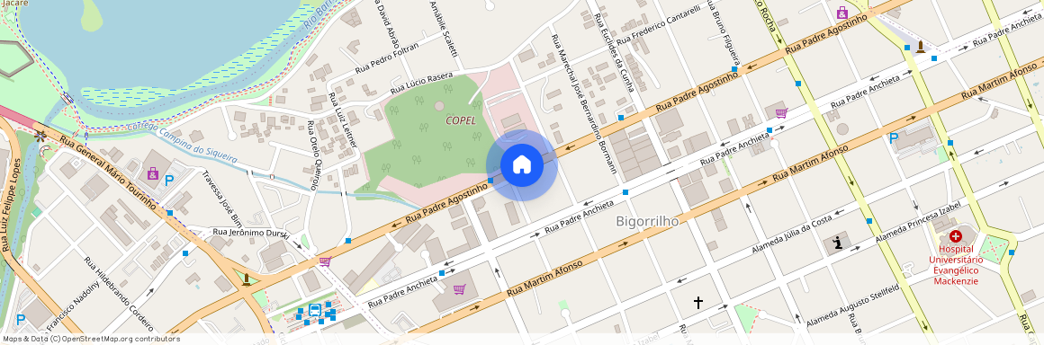 Rua Padre Agostinho, 2463, Curitiba, Curitiba - PR, 80710-000, Brazil