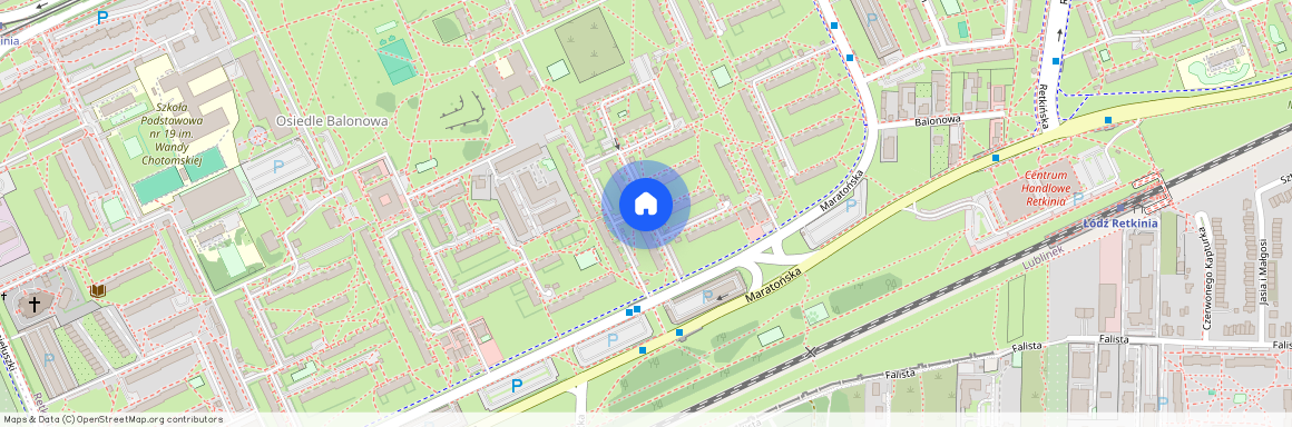 ul. Maratońska 37, Retkinia, Polesie, Łódź, łódzkie